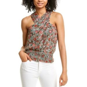 NWT RAMY BROOK LORENZA FLORAL PRINT TOP / BLOUSE  Sz S